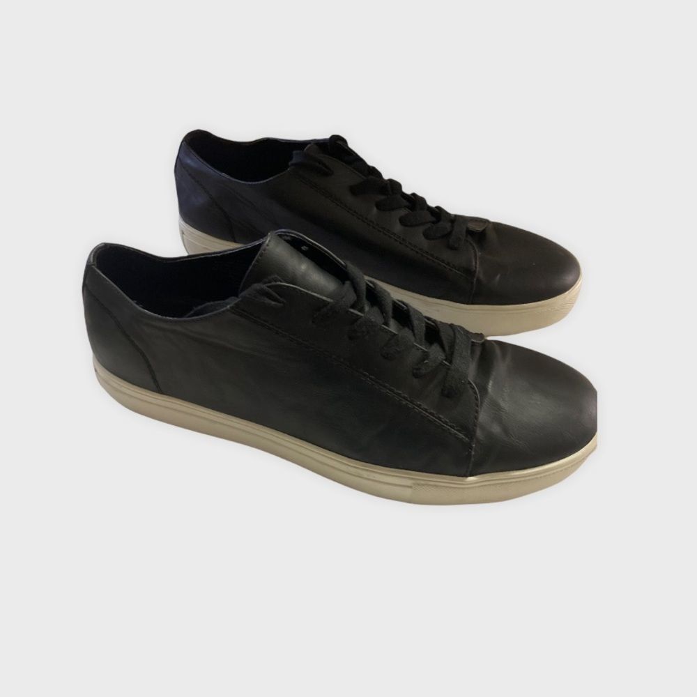 Express Black Faux Leather Men's Sneaker Size 11